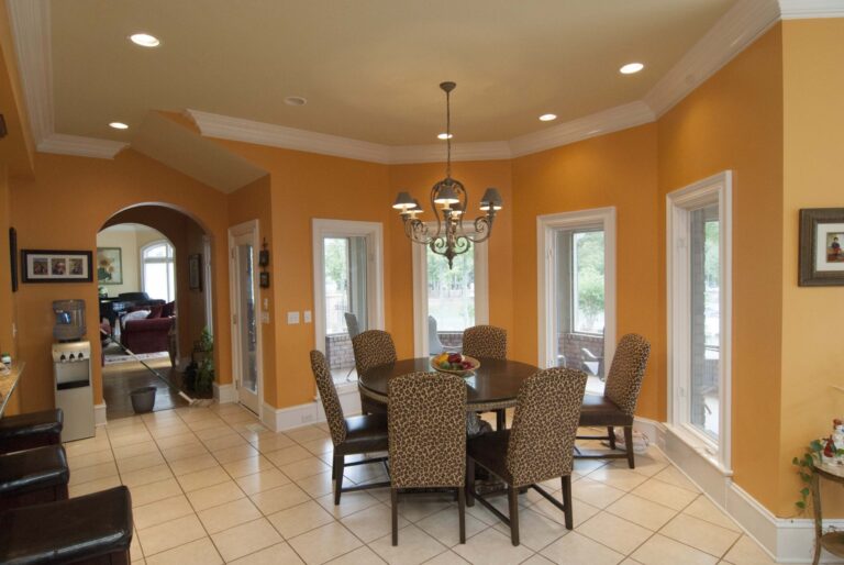 Before After Dining Room Renovation Traditional Style