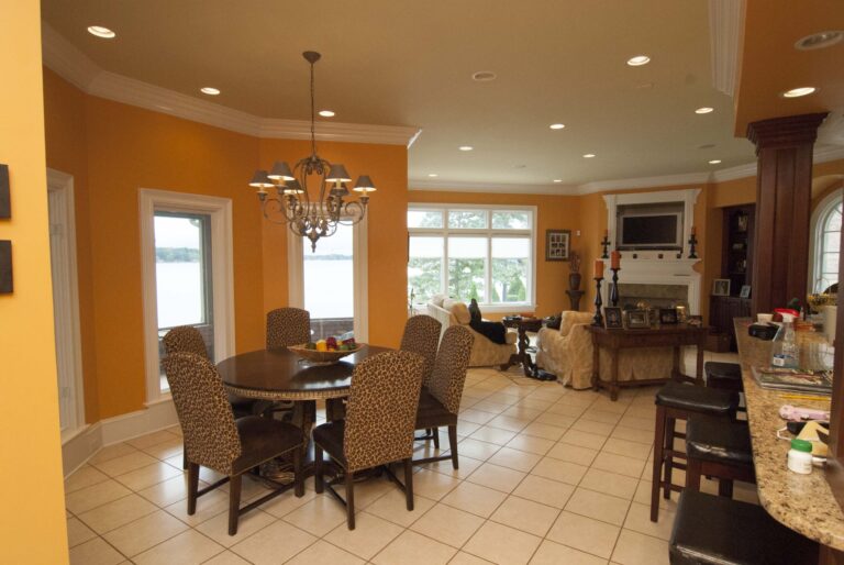 Before After Dining Room Renovation Traditional Style(1)