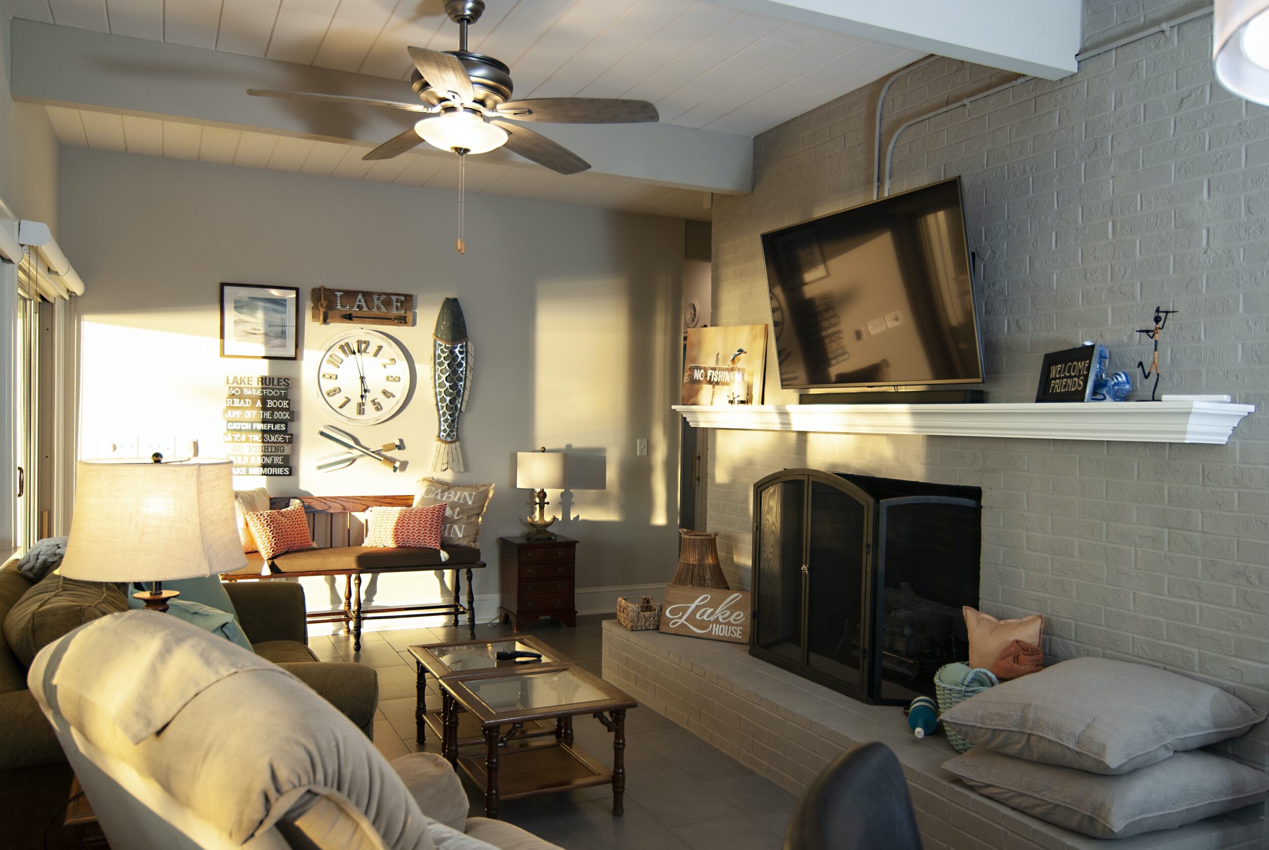 Before After Renovation Complete Walkout Basement Entertainment