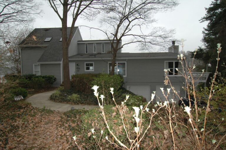 Before After Renovation Contemporary Home Front Entrance