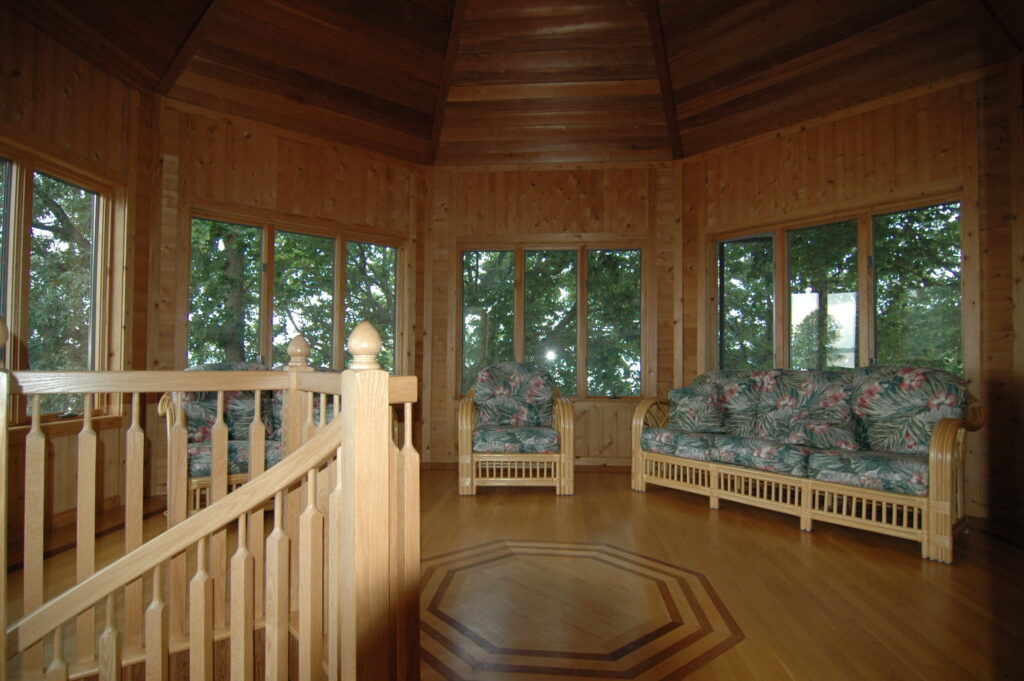 Before After Renovation Cottage Lounge Area