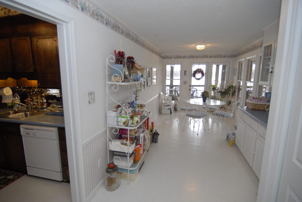 Before After Renovation Dining Room Kitchenette