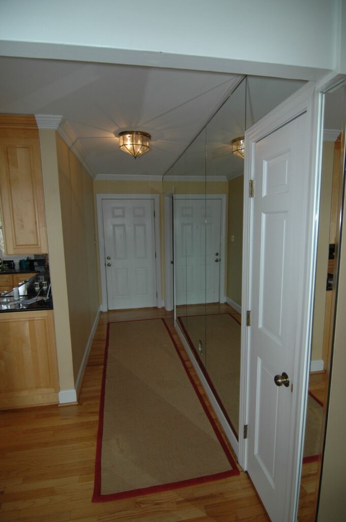 Before After Renovation Entry Foyer