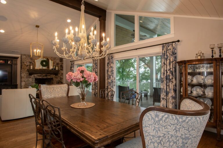 Before After Renovation Mid Century Modern Traditional Dining Room