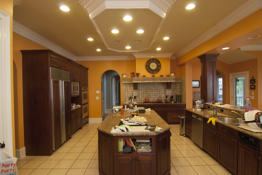 Before After Renovation Open Concept Kitchen
