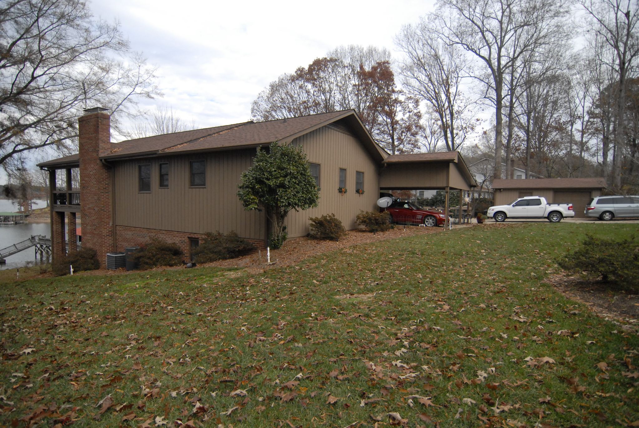 Before After Renovation Sideview Yard Lakeview
