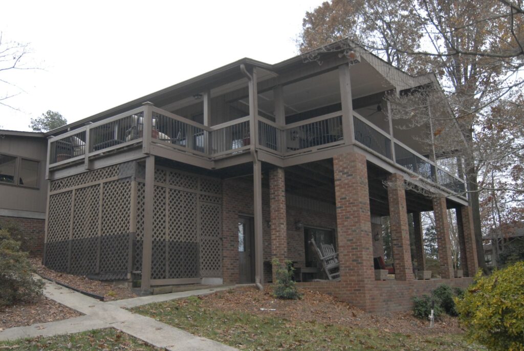 Before After Renovation Two Storey Lakeview Home Sideview