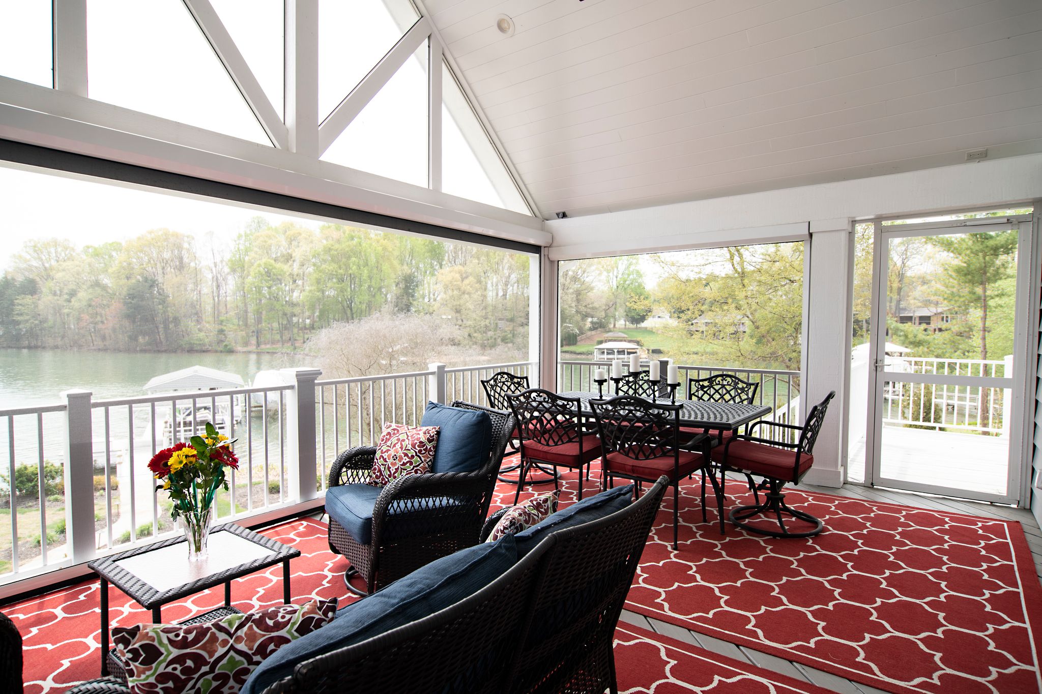 Screened Room Design Lake Norman