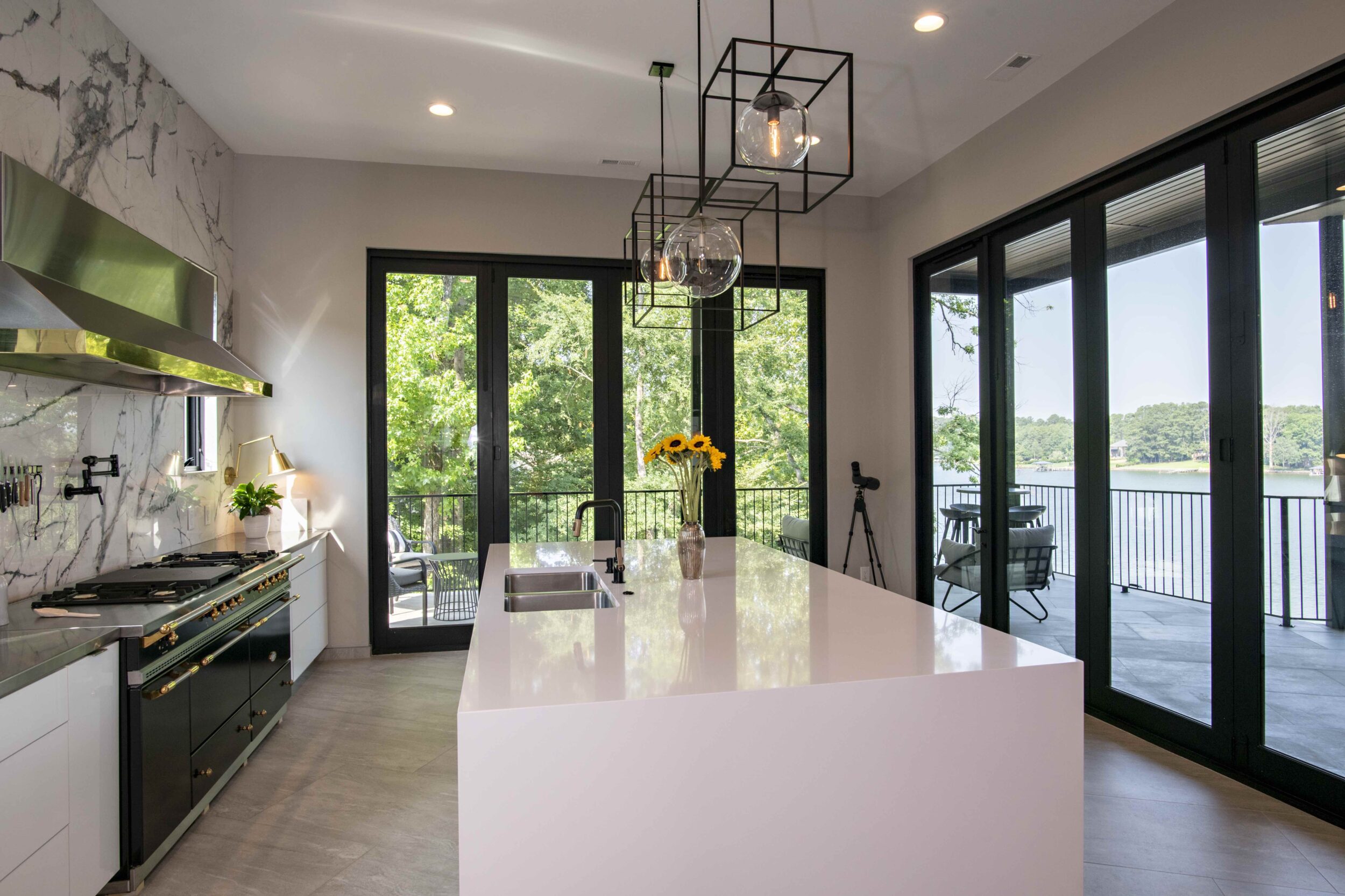 North Carolina Custom Designed Home Views