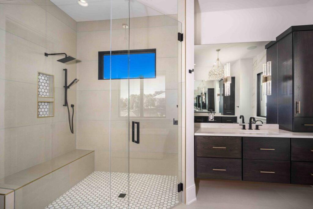 Custom Home Builder Master Bath We
