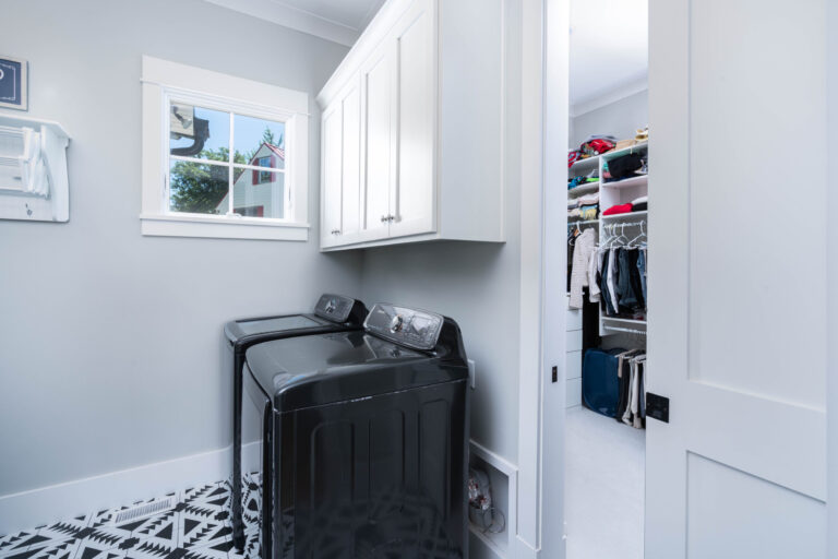 Custom Laundry Walk In Closet