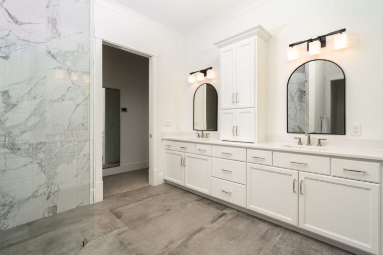 Custom Master Bath Double Sink