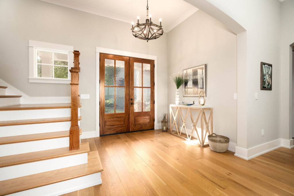Custom Modern Farmhouse Foyer
