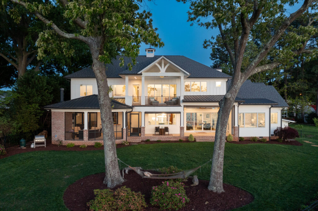 Custom Nautical Home Outdoor Living Space