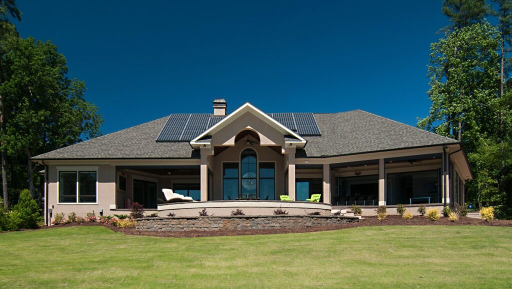 Energy Efficient Lake Home Solar Panels