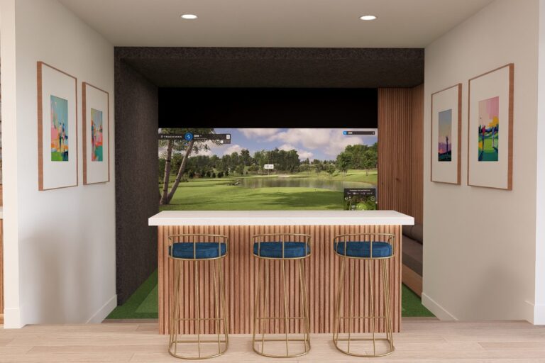 Golf Simulator Bar