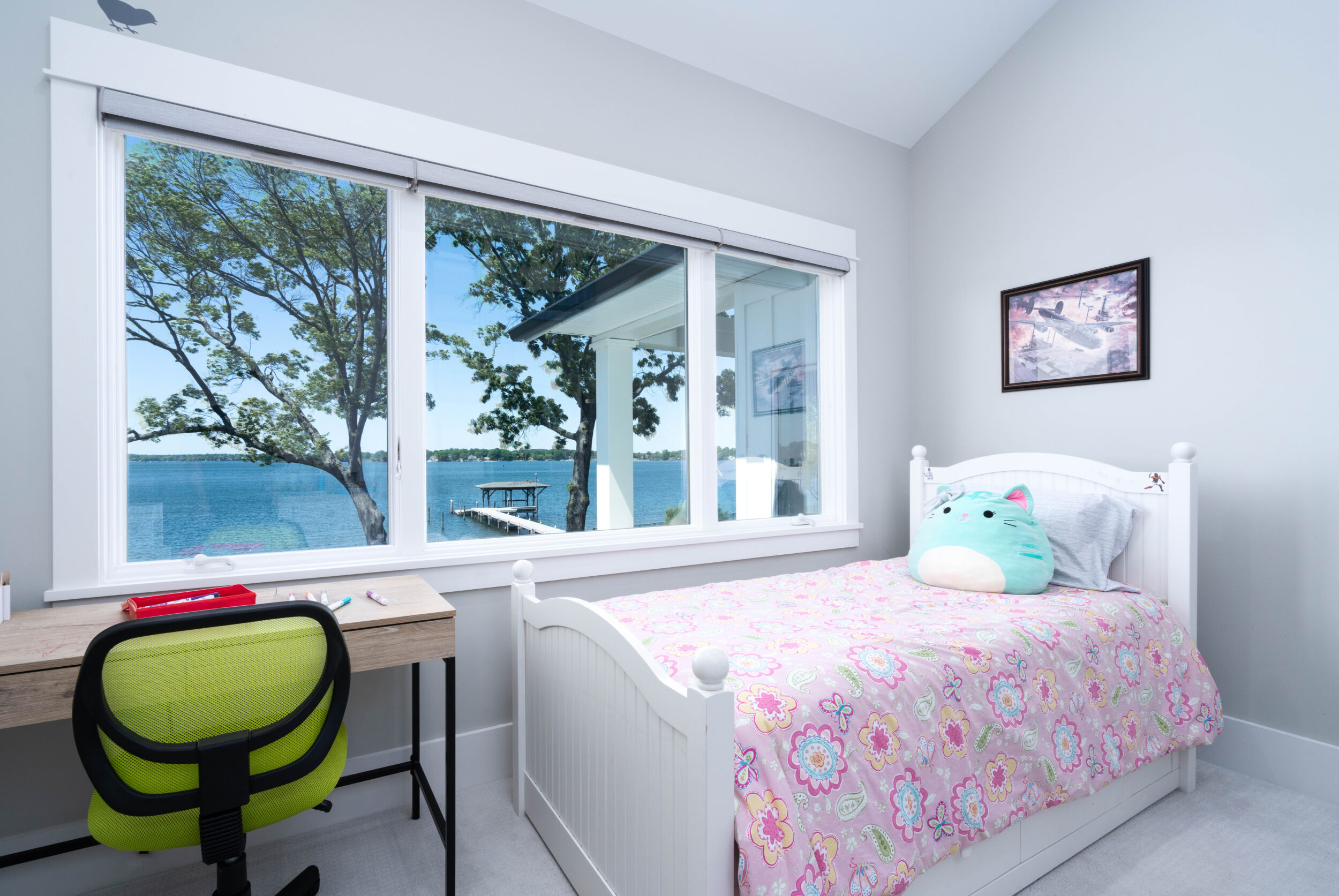 Kids Room With Lake View