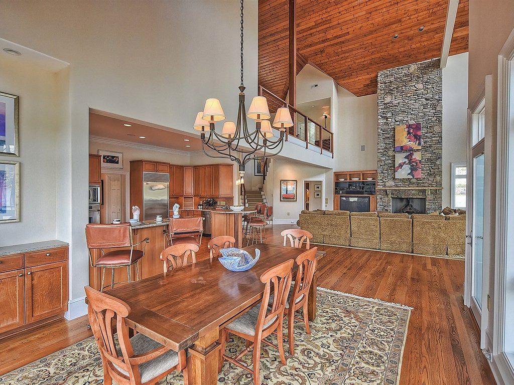 Lake House Plans Wooden Kitchen Ll