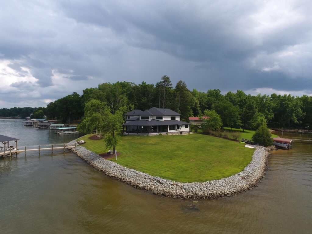 Lake Norman Real Estate Aerial Peninsula