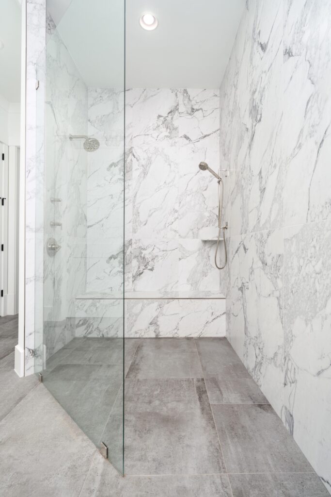 Marble Walk In Shower