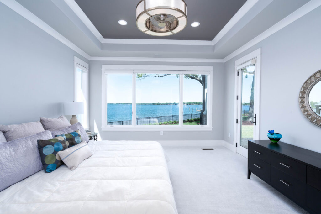 Master Bedroom Picture Window Lake View (1)