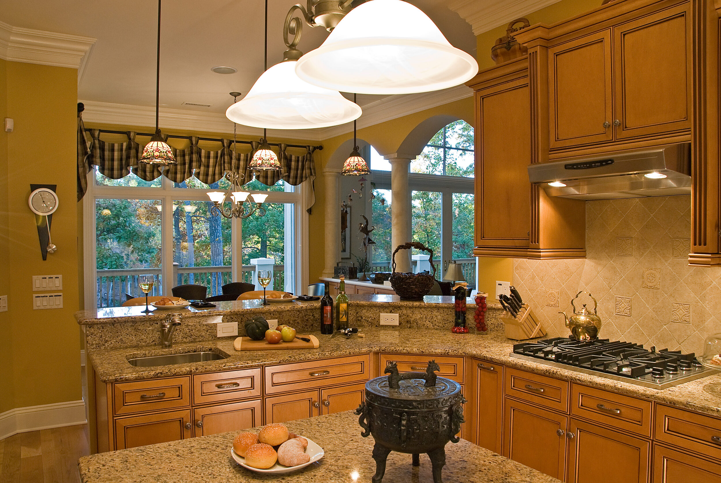 Mediterranean Custom Kitchen