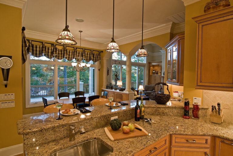 Mediterranean Kitchen Bar Lighting