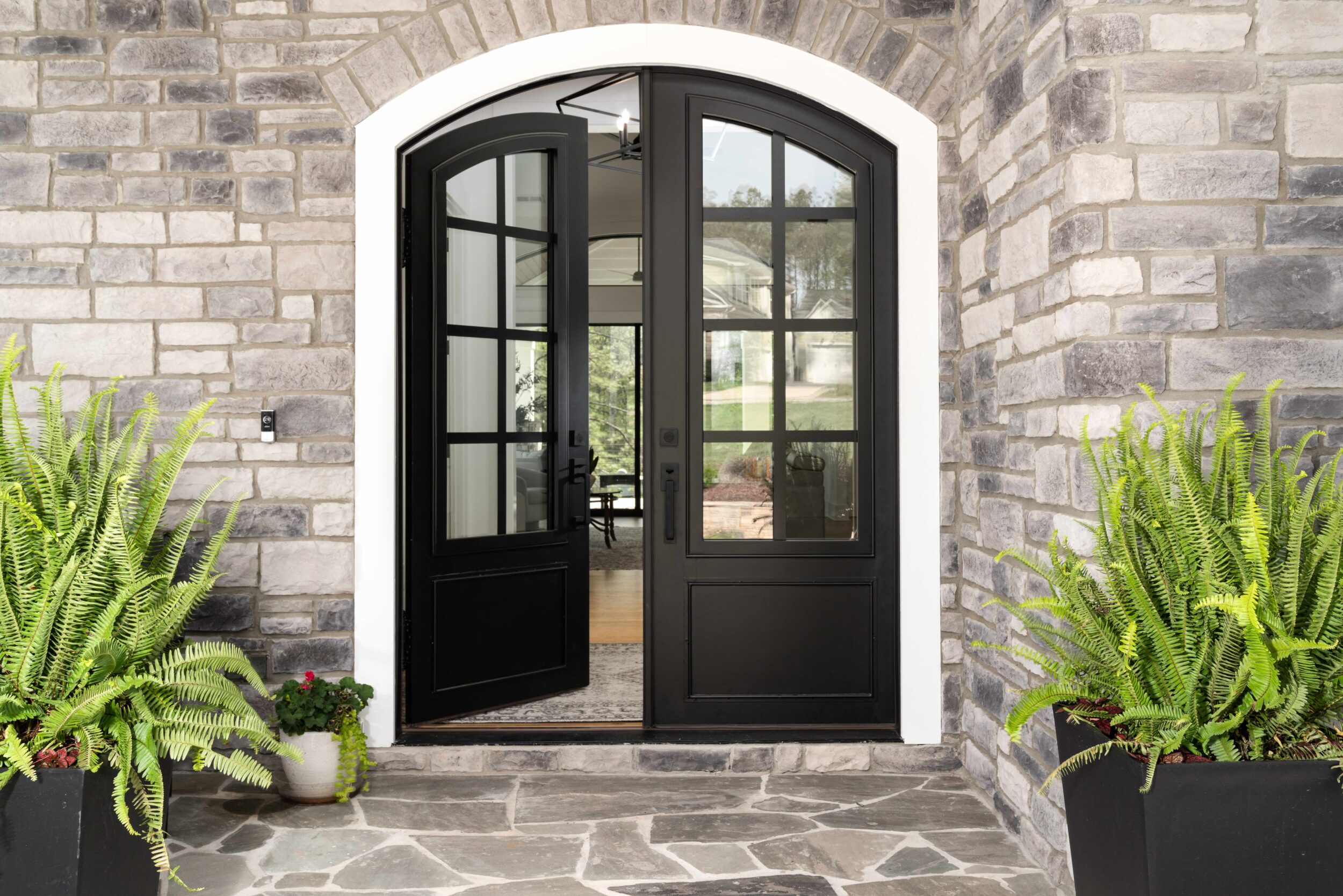 Modern Farmhouse Arched Doorway
