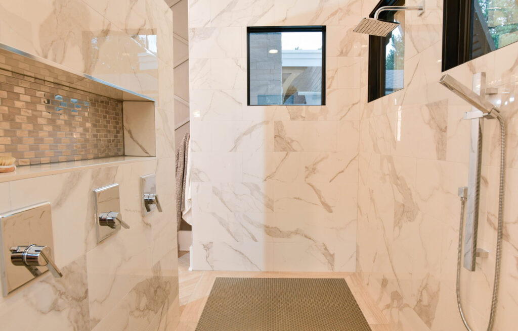Modern House Plans Tile Shower Wr