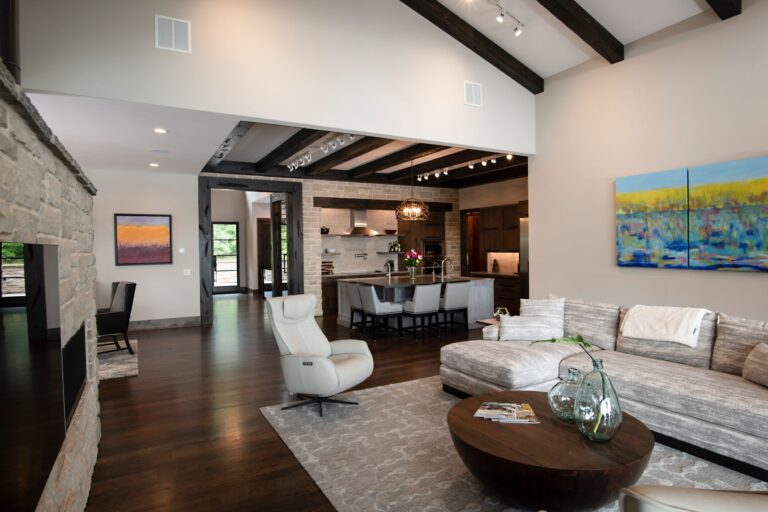 Modern Rustic Home Great Room