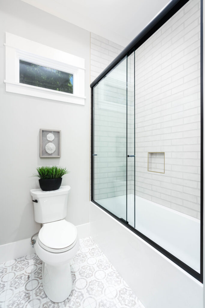 Modern Tile Tub Surround