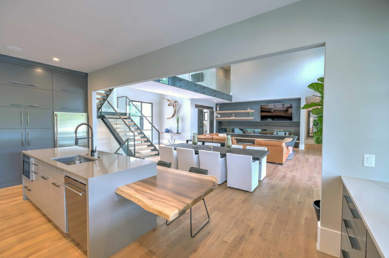 Open Floor Plan Kitchen