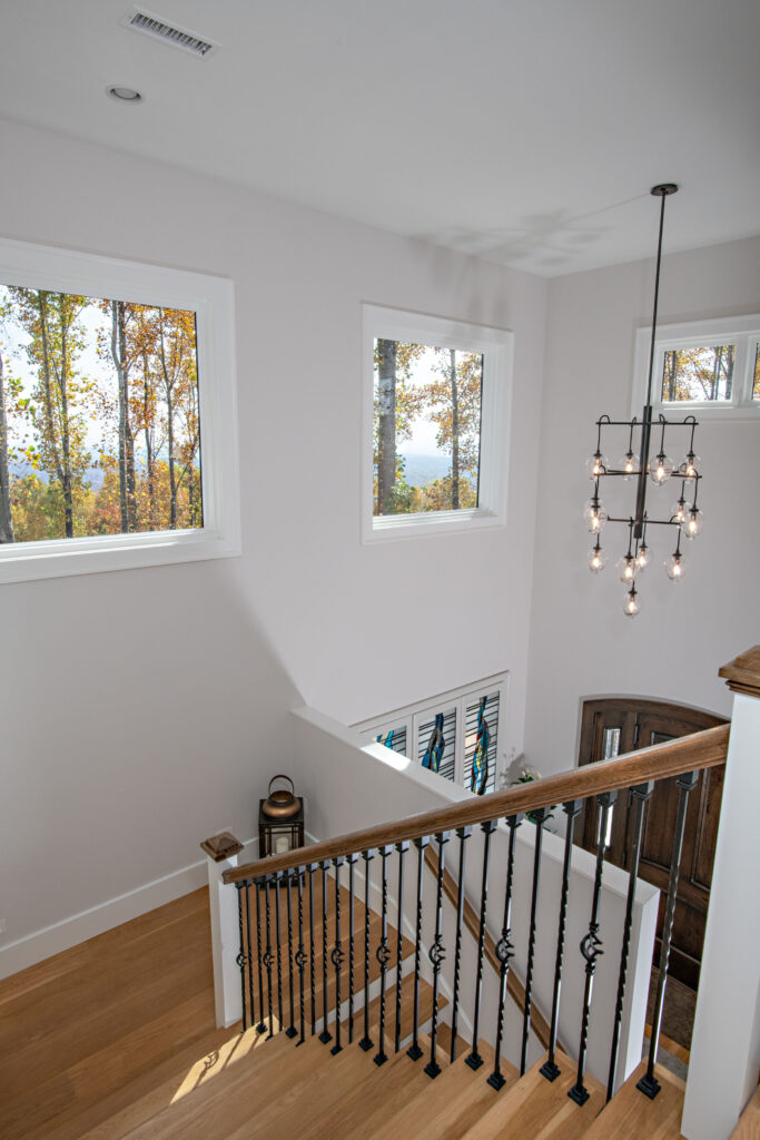Open Foyer With Windows