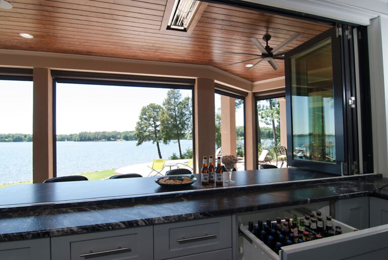Outdoor Kitchen Covered Porch