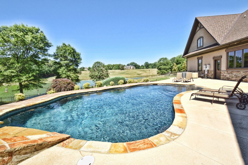 Pool With Stone