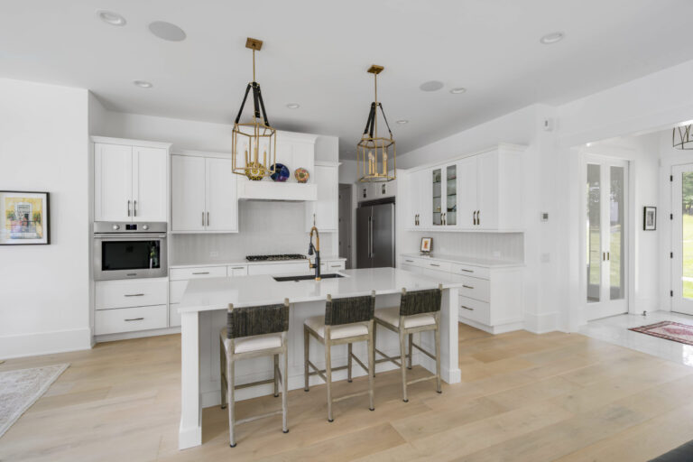 Modern kitchen island