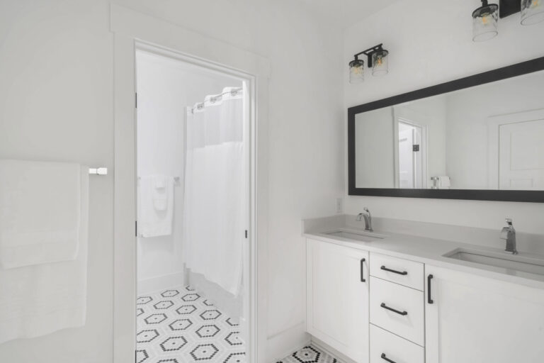 White bathroom