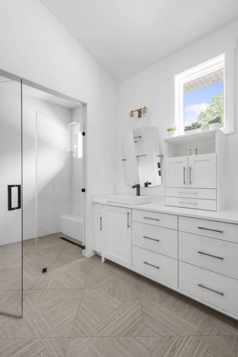 Master bathroom