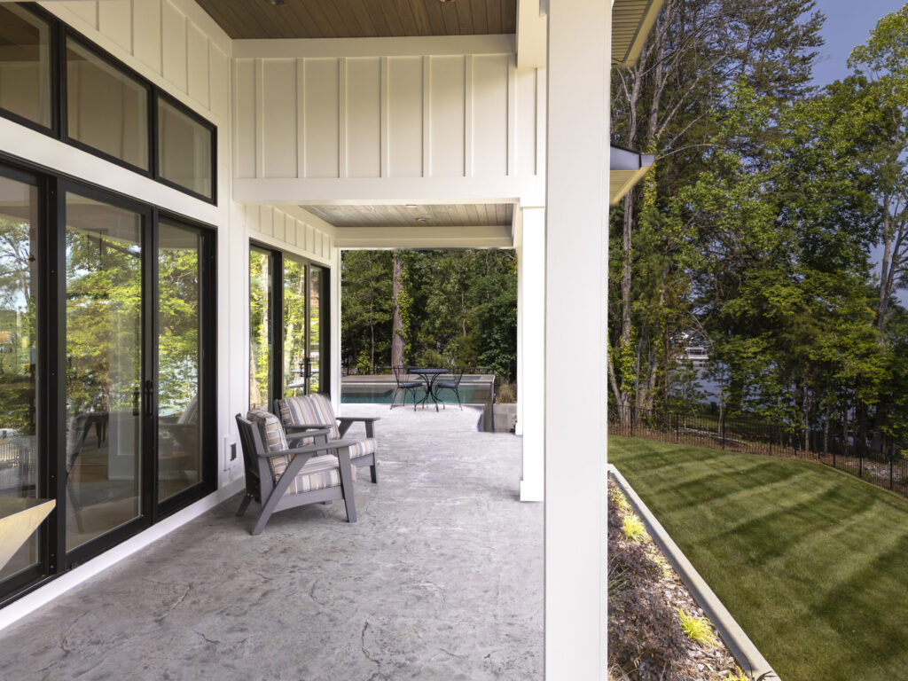 Covered porch