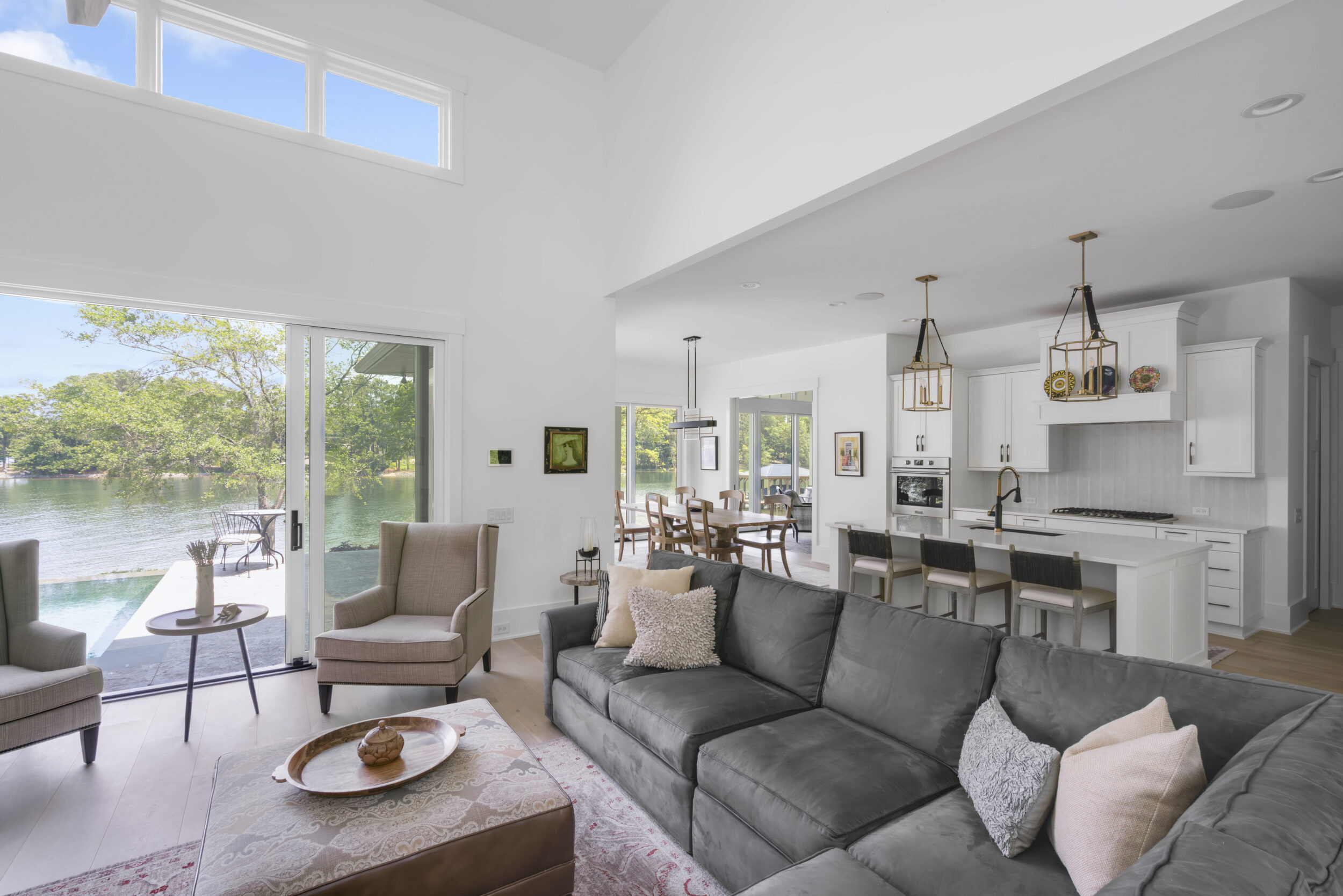 Bright open floor plan