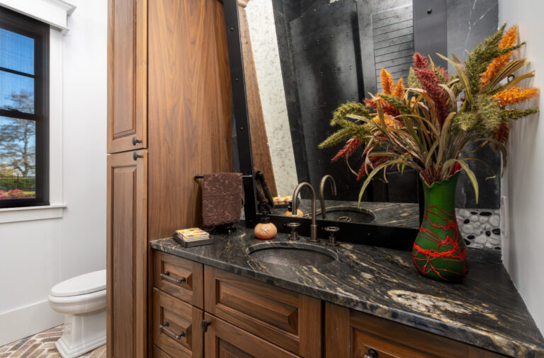 Custom half bath