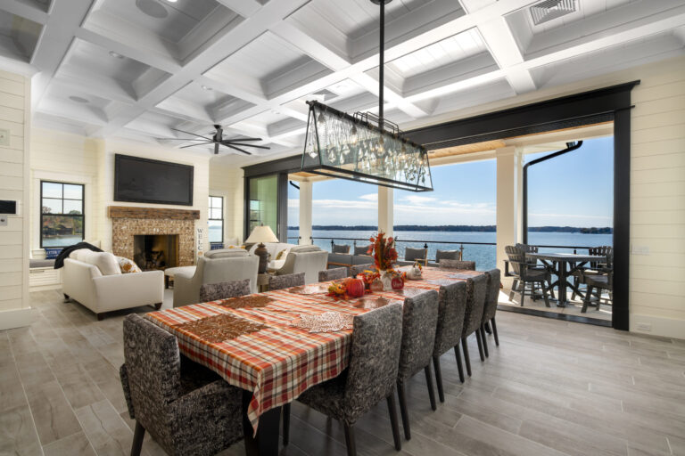 Large dining table
