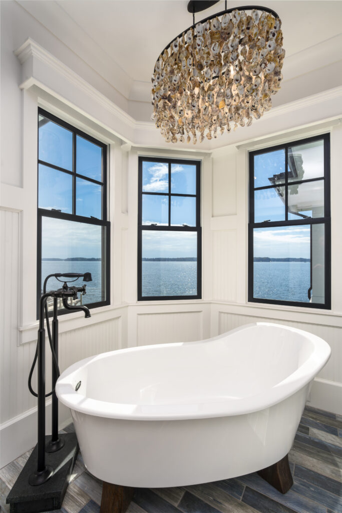 Master bathtub view