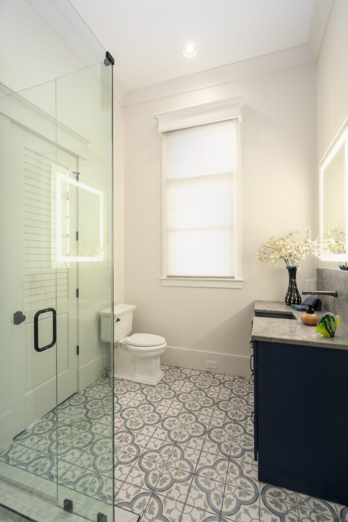 Bathroom window