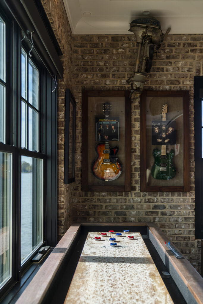 Shuffleboard table