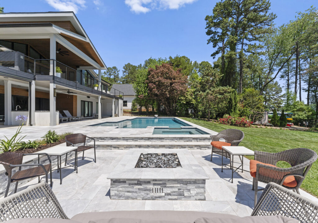 Poolside retreat