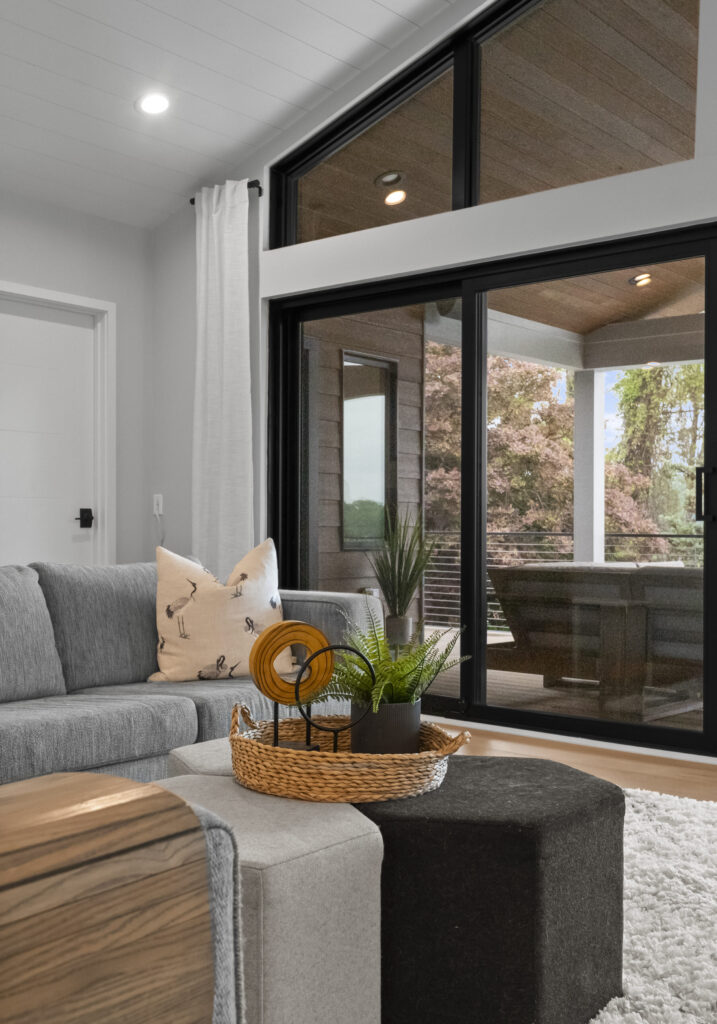 Sliding glass doors