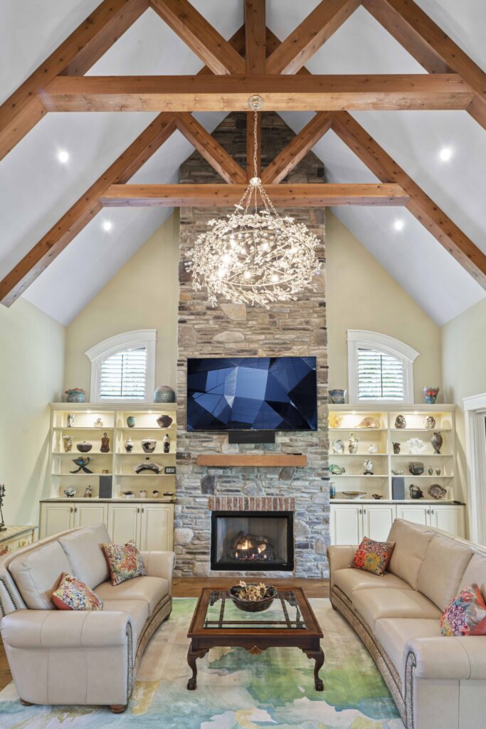 Wooden Beam Ceiling