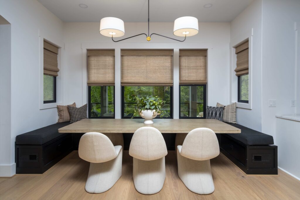 Breakfast Nook Windows