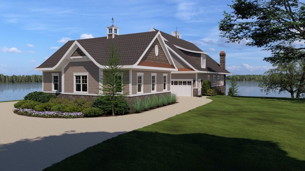 Cape Cod Lake Home